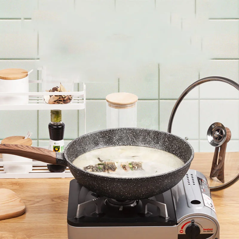 Сковорода с антипригарным покрытием сковорода без сковородок для приготовления