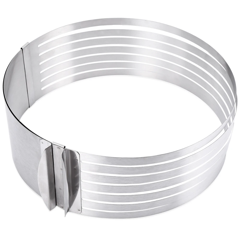 Набор для нарезки торта из нержавеющей стали с регулируемым слоем форма мусса