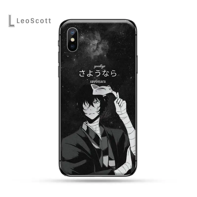 

Bungou Stray Dogs japanese anime Phone Case for iPhone 11 12 mini pro XS MAX 8 7 6 6S Plus X 5S SE 2020 XR high quality cover
