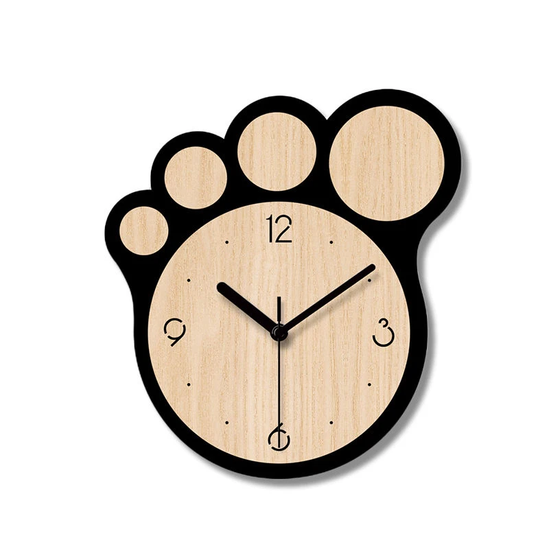 

Бесшумные Мультяшные настенные часы, креативные домашние украшения для гостиной, спальни, детской комнаты, милые кварцевые настенные часы