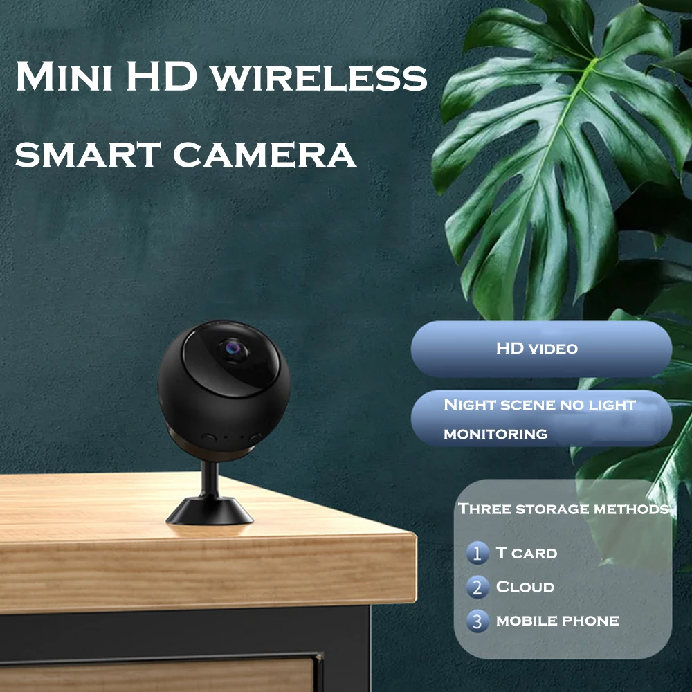 

IP Camera Mini Camera Wifi HD 1080P Night Vision Camcorder Motion DVR Motion Detection Infrared Recorder Camcorder