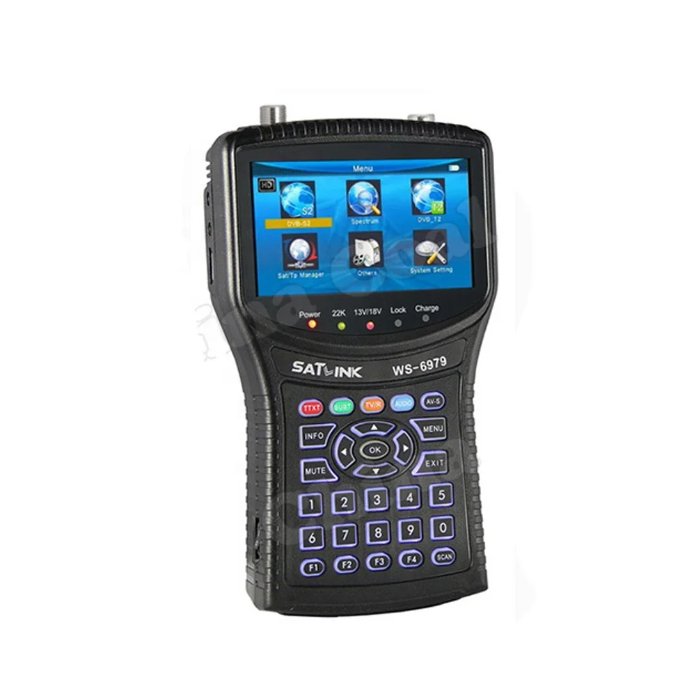 

Цифровой спутниковый искатель с анализатором спектра