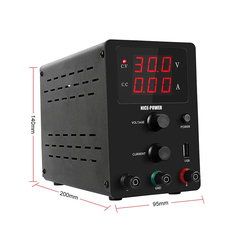 Guce 30V 10A 60V 5A лабораторный импульсный источник питания лабораторный Регулируемый источник питания постоянного тока Настольный стабилизатор напряжения