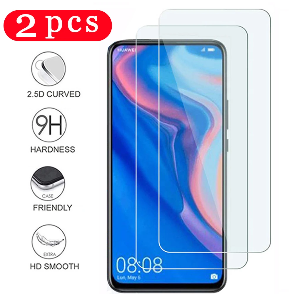 2 шт. закаленное стекло для huawei p smart plus 2019 2018 защитная пленка Z pro защита экрана