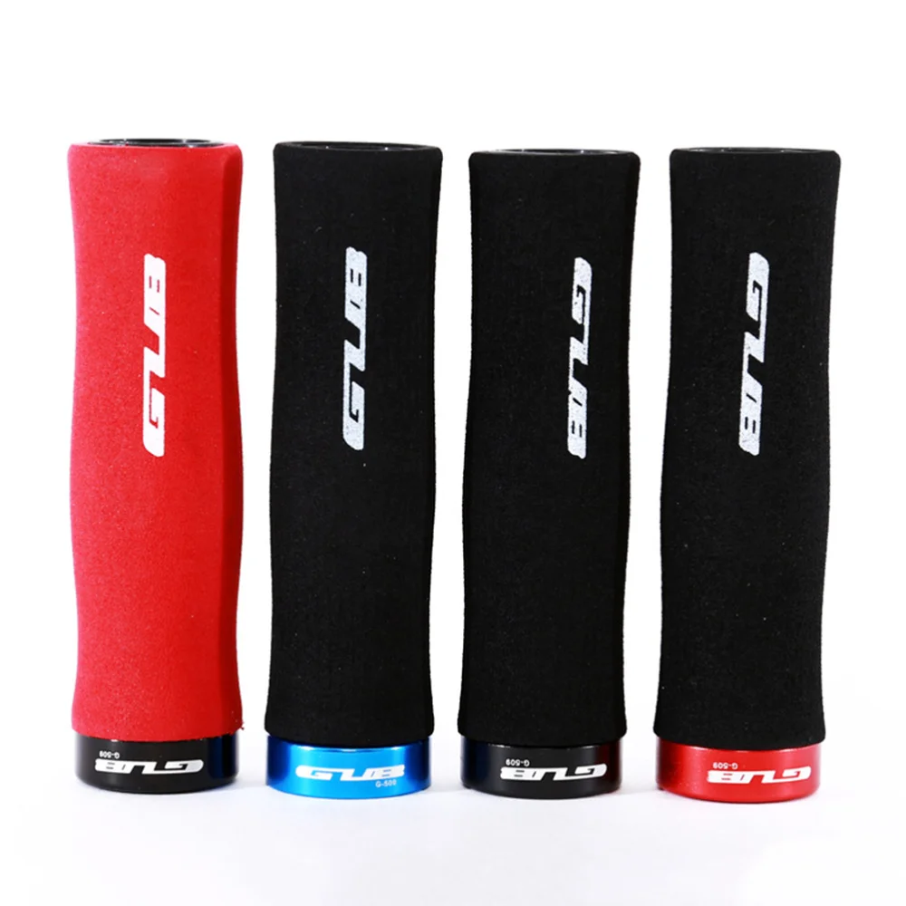 

1 Pair Super Bike Sponge Handlebar Grips Double Aluminum Lock for Road Mountain Bike