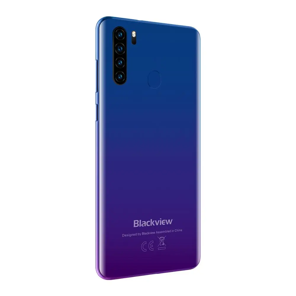 Смартфон Blackview A80 Pro Quad с задней камерой, четыре ядра, 4 Гб+ 64 ГБ, Android 9,0, 6,49 дюйма, водонепроницаемая камера 4680 мАч, мобильный телефон 4G