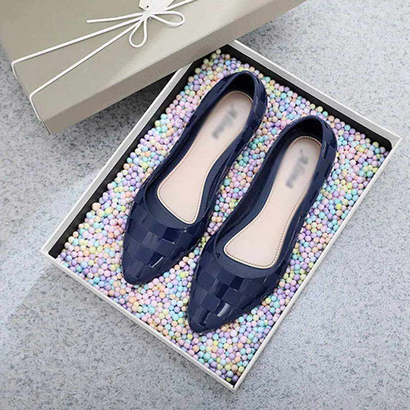 Женские нескользящие туфли заостренный носок мягкая подошва удобная летняя