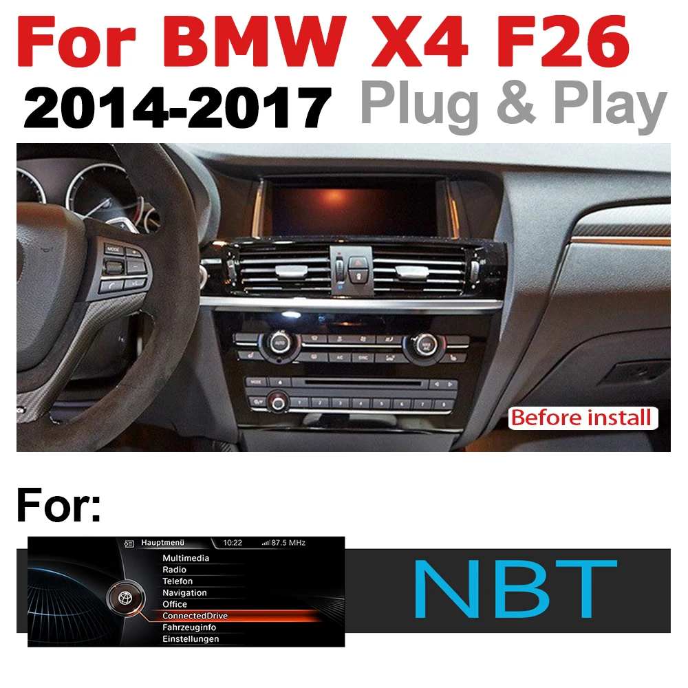 Автомагнитола для BMW X4 F26 7 0 2015 2014 2016 NBT Wi-Fi 3G 4G 2017 P | Автомобили и мотоциклы