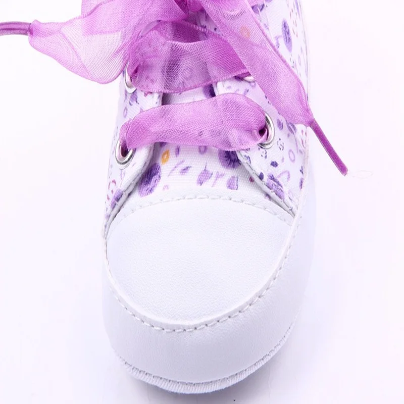 Детская обувь для малышей носки с мелким цветочным принтом младенцев 0-12 месяцев