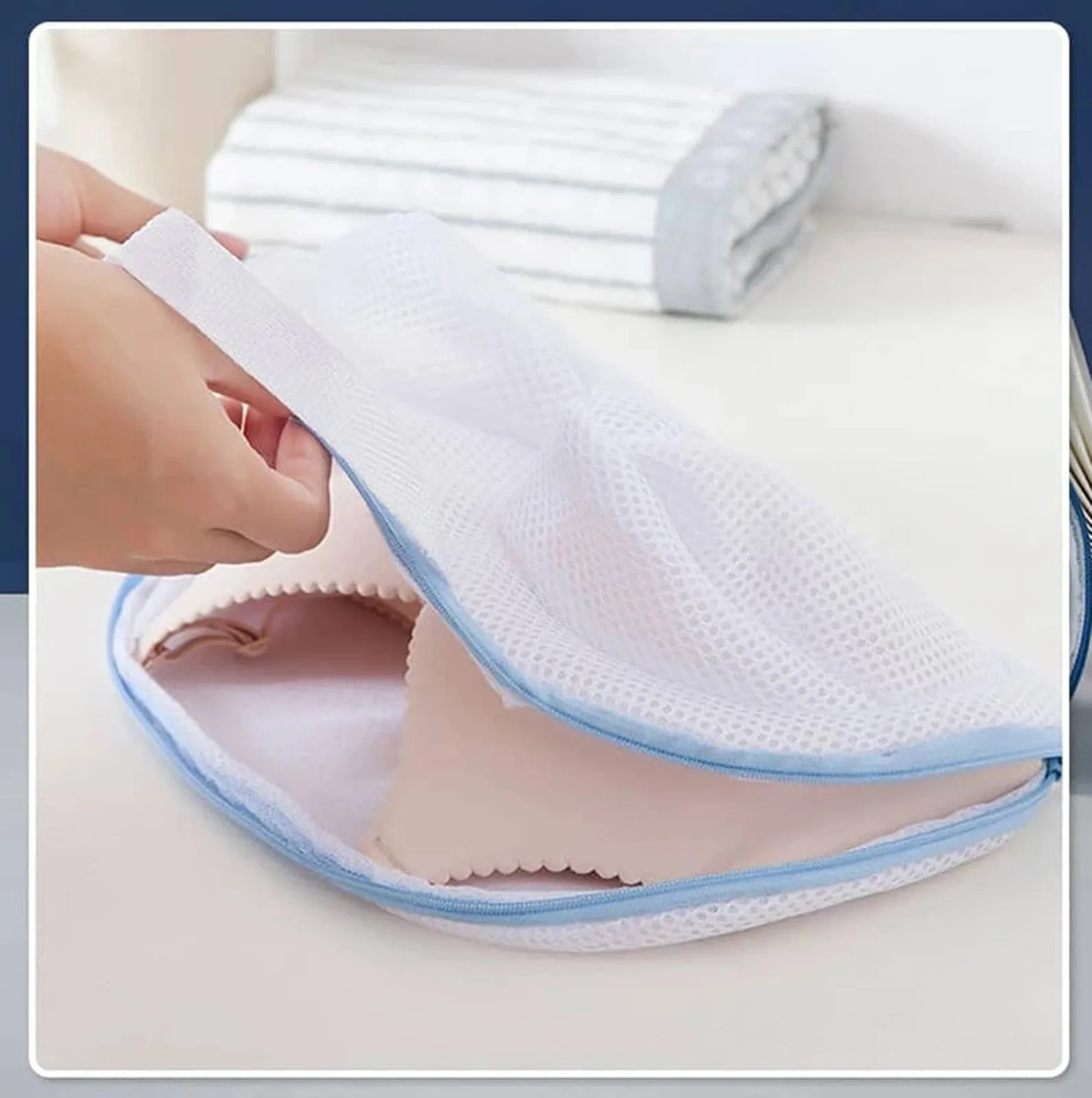 

Universal Bra Anti-Deformation Filter Net Pocket Protective Washing Bag Bra Socks Dirty Clothes Organizer Laundry Basket/*