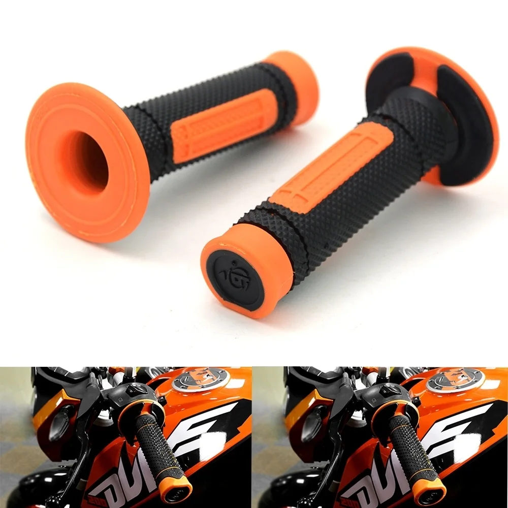 7/8 &quot22 мм Мотоцикл Резиновая ручной рукоятки Грипсы гель для KTM Duke 125 200 250 390 EXC excf SX
