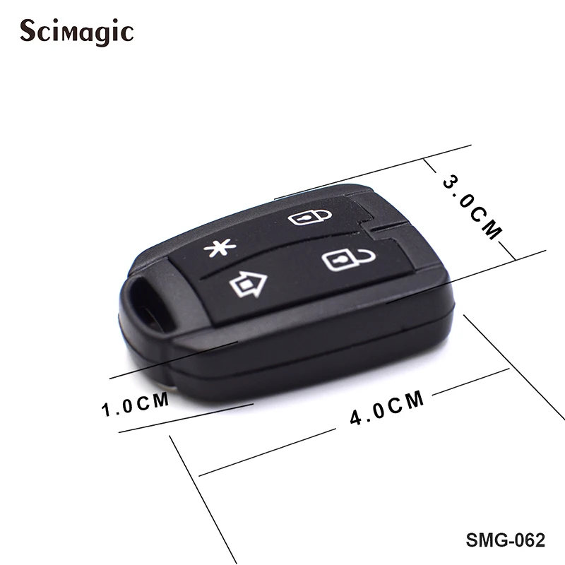 Флюоресцентный пульт дистанционного управления автомобильной сигнализацией