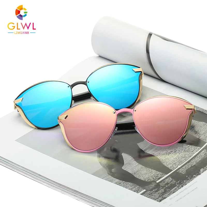 

Sun Glasses For Women Polarized Lenses Cat Eye Sunglasses Luxury Brand Shade Ladies Fashion Trending Golden Eyeglasses UV 400