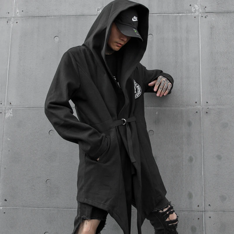 UNCLEDONJM Men/Women Cardigan Hooded Streetwear Skull Print Hoodie Sweatshirt Hip Hop Winter Fleece Loose hoodies Oversize W191 | Мужская