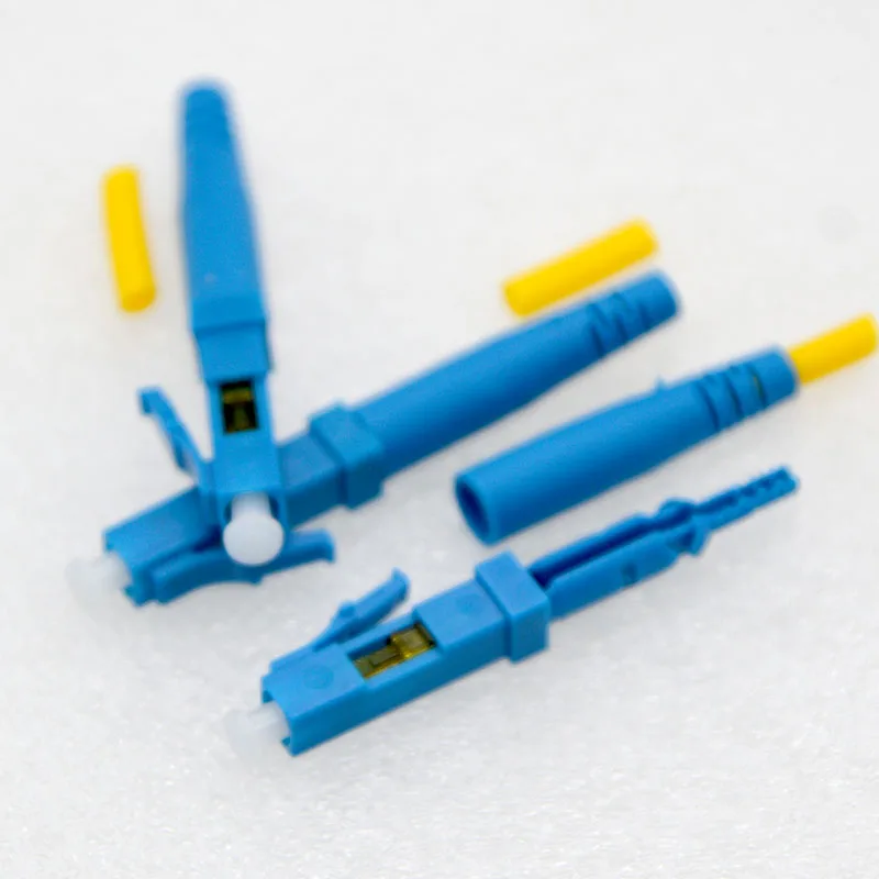 

Special Wholesale New LC/UPC Rapid Optical Fiber Fast Connector LC Quick Cold Splice LC FOR Rope fiber Round cable 100pcs/lots
