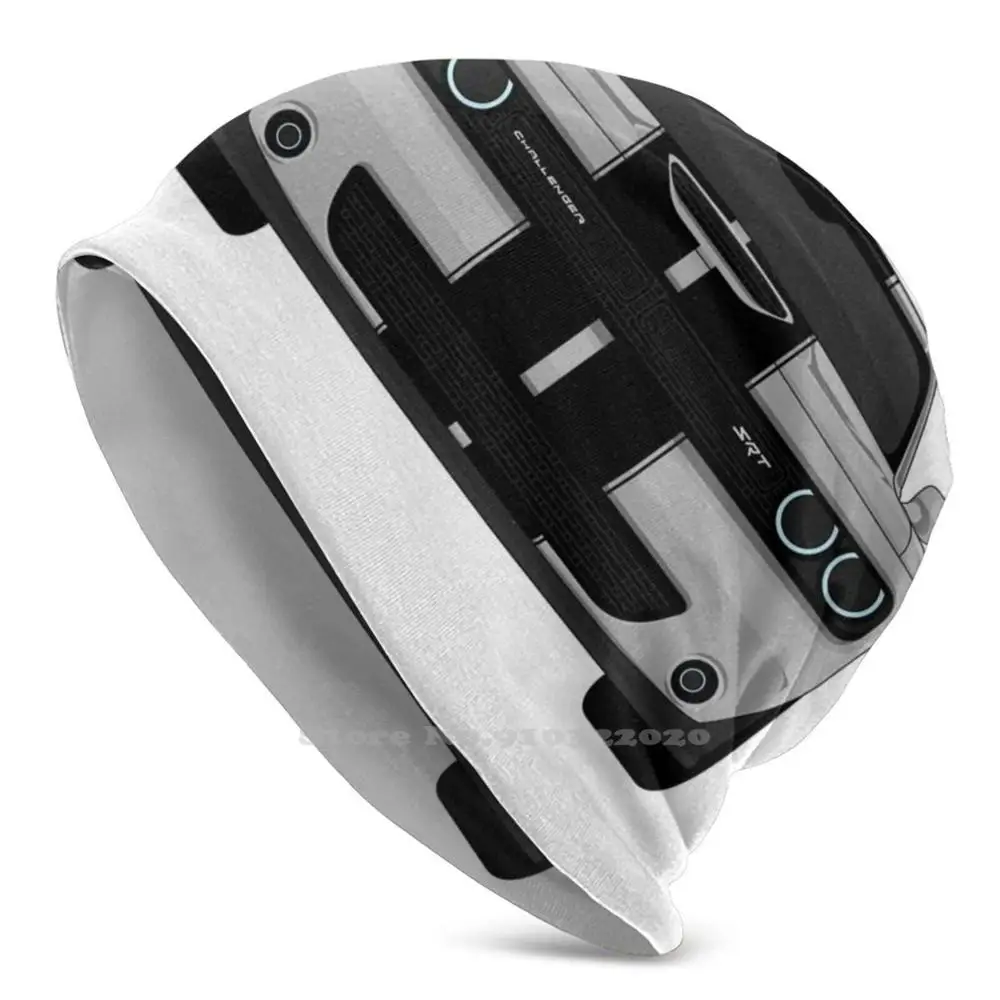 

Challenger Front ( Grey ) Warm Stretch Windproof Cap Headgear Hellcat Challenger Srt Charger Car Hemi Muscle Car Demon