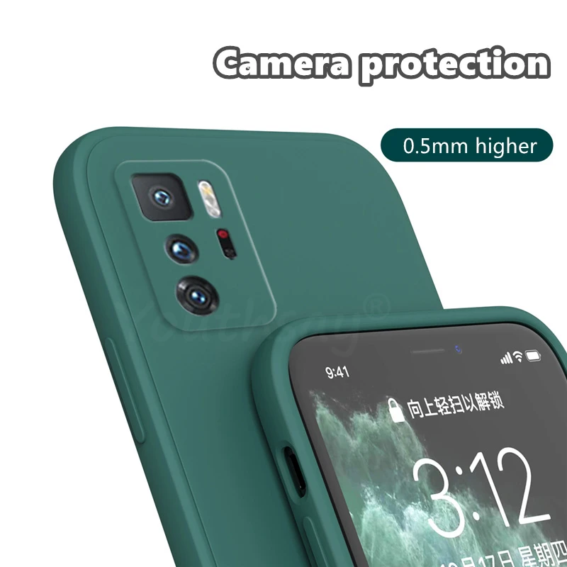 for xiaomi poco m3 pro case silicone liquid soft shell rubber protector cover for poco m3 pro case for xiaomi poco m3 pro 5g free global shipping