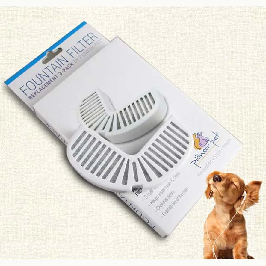 9 шт шт. фильтра для Drinkwell Pet Fountainn бутылочка подачи воды в Поильник собак 3 pack/bag