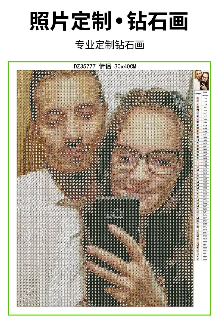 Private photo customization Diamond painting DIY 5D Personal tailor embroidery |