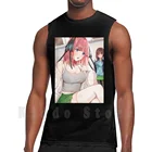 Майка для девочек с аниме, жилет без рукавов, аниме грудь, Горячая сексуальная Ecchi