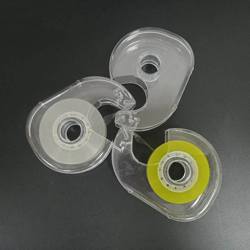 1 шт. Прозрачная Клейкая Лента Диспенсер резак держатель японские канцелярские