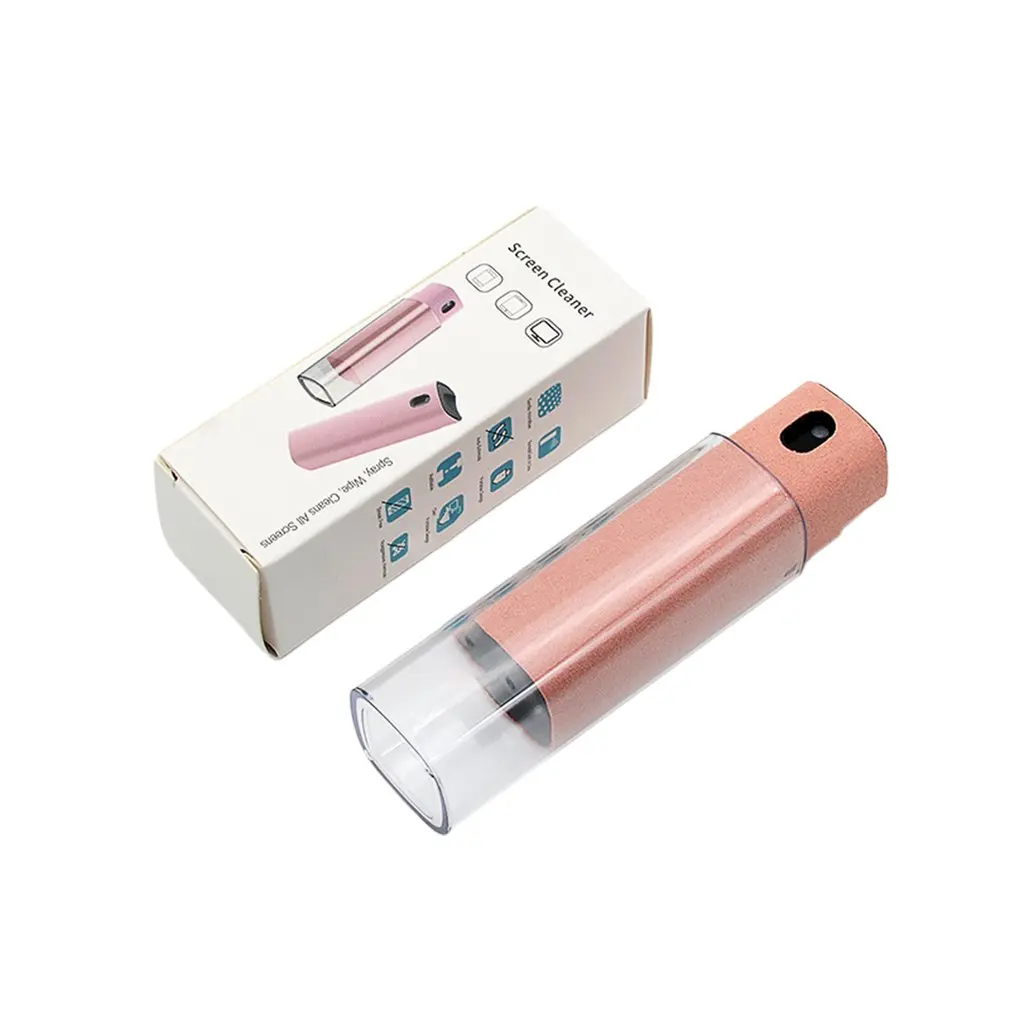 

2 In 1 Phone Screen Cleaner Spray Computer Mobile Phone Screen Dust Removal Cleaning Artifact Glass Cleaner