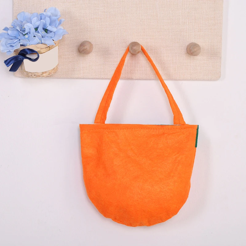 

Сумка из нетканого материала для подарка на Хэллоуин, сумка для конфет, сумка в виде тыквы с призраком, аксессуары, реквизит, сумки для хране...