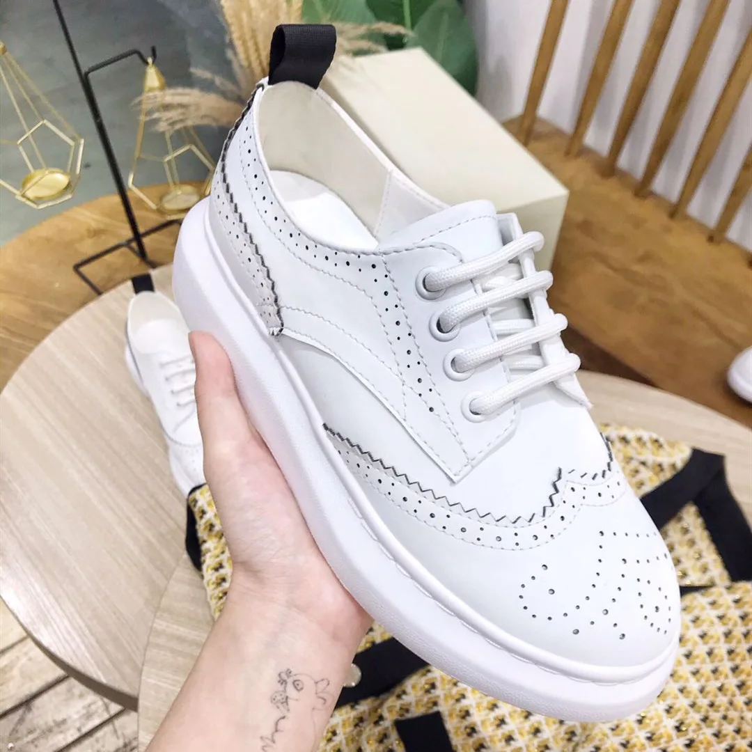 

MQ Luxury Sneaker Women Designer Print Platform Couple Shoes Female Fashion Casual Thick Bottom Breathable Bullock Brand Shoes