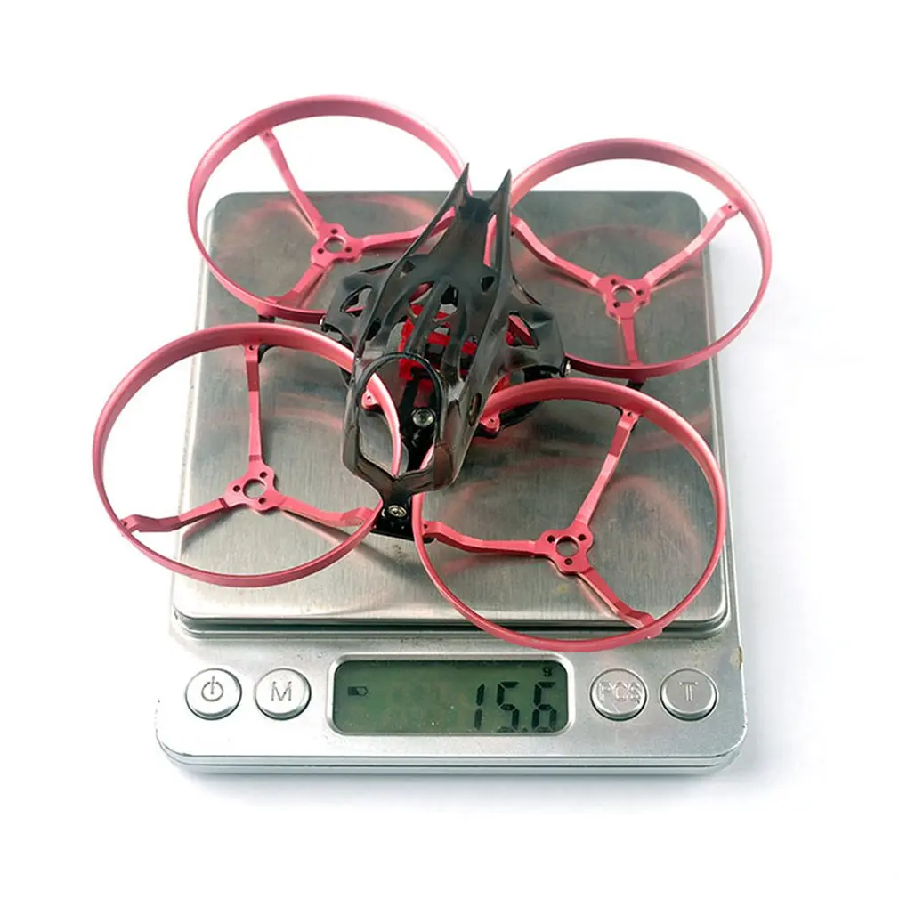 HappyModel-Kit de marco de fibra de carbono FPV, Snapper8, 85mm, con protector de aleaci&oacute;n de aluminio CNC para Drones de 1935, 2 pulgadas, 2S, 3S-2