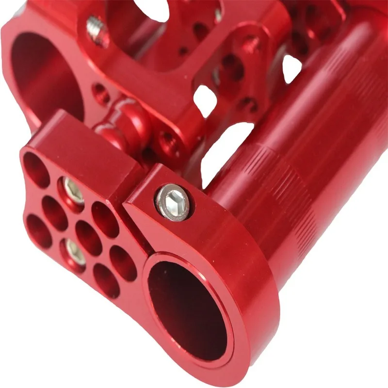 Рулевая колонка велосипеда складной велосипед Регулируемый двойной вынос руля 25