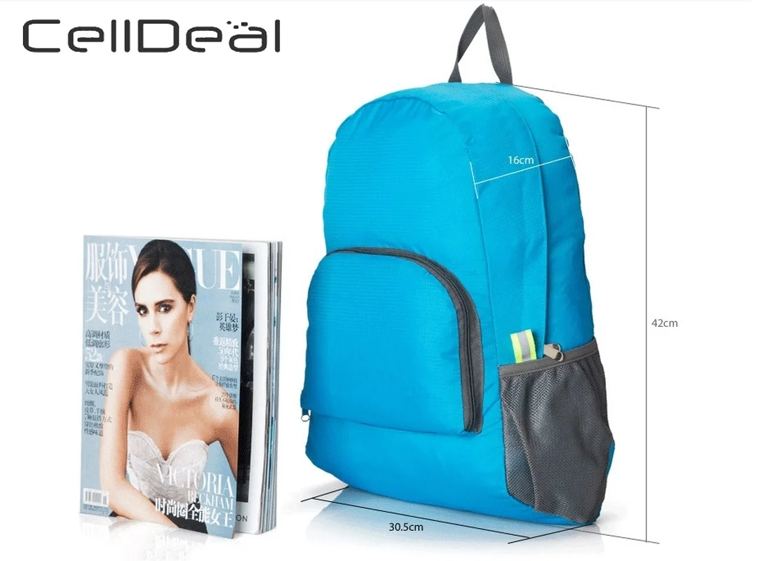 CellDeal высококачественный нейлоновый рюкзак модный Складной Водонепроницаемый
