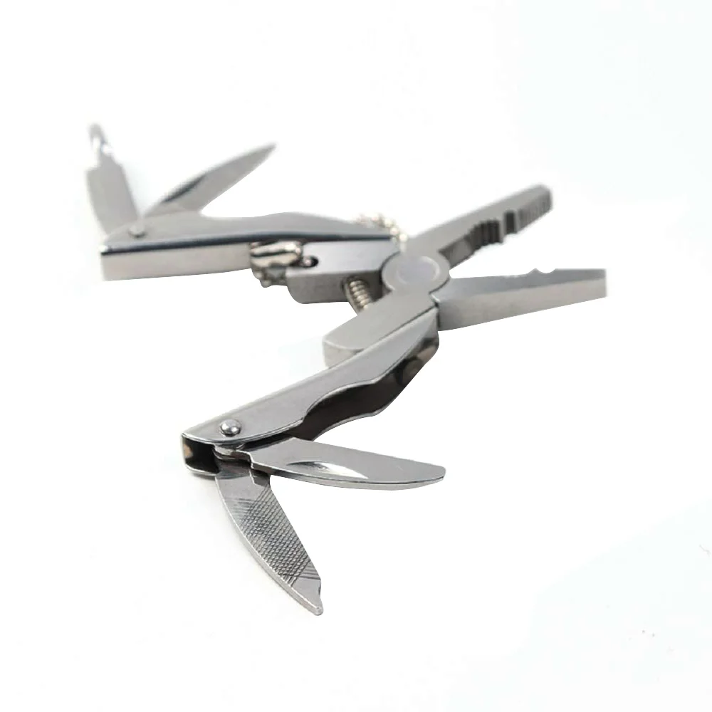 

Portable Multifunction Folding Plier Stainless Steel Foldaway Knife Keychain Screwdriver Camping Survival EDC Tools Travel Kits