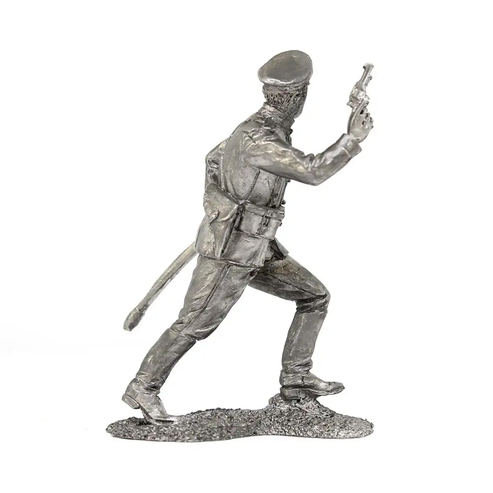 Подполковник пехотного полка Россия 1914 год - оловянный солдатик фигурка 54 мм P268