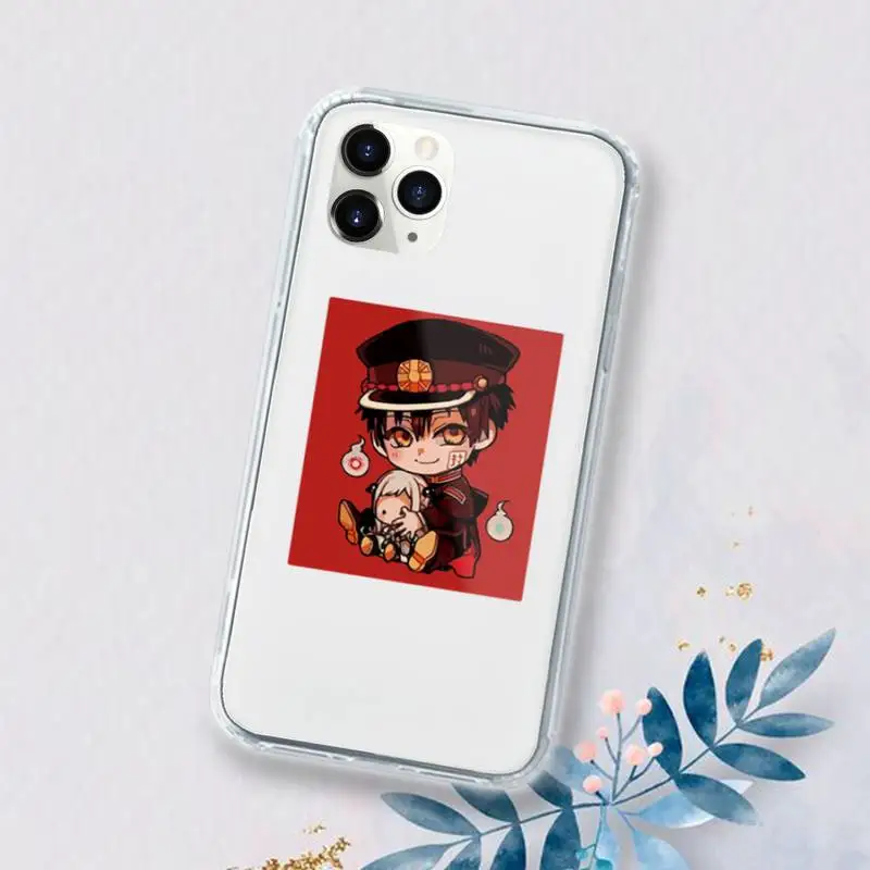 

toilet bound hanako kun Phone Case Transparent for iPhone 11 12 mini pro XS MAX 8 7 6 6S Plus X 5S SE 2020 XR