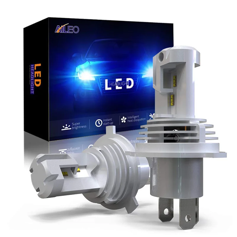 

Car Headlight Bulb H4 LED H7 H8 H9 HB2 HB3 H11 HB4 9005 9006 60W 12000LM Plug-N-Play Extremely Bright 6000K ZES Chip Hi/Lo Beam