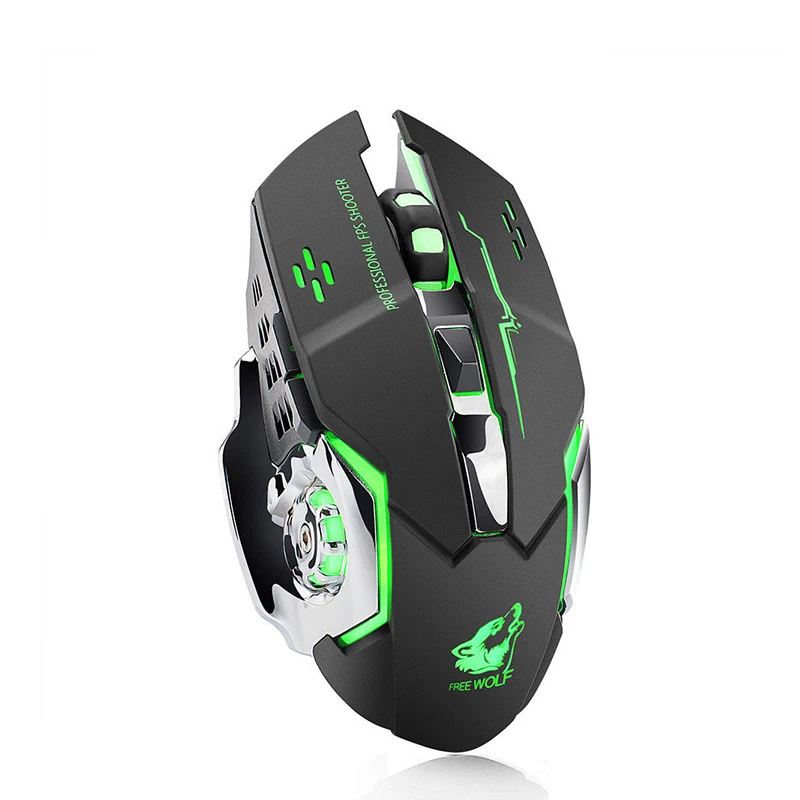 

X8 Wireless Mouse Computer Mouse 2.4GHz USB Adapter Home Office Desktop Computer Mice Laptop Wireless Mouse Ergonomic Mouse