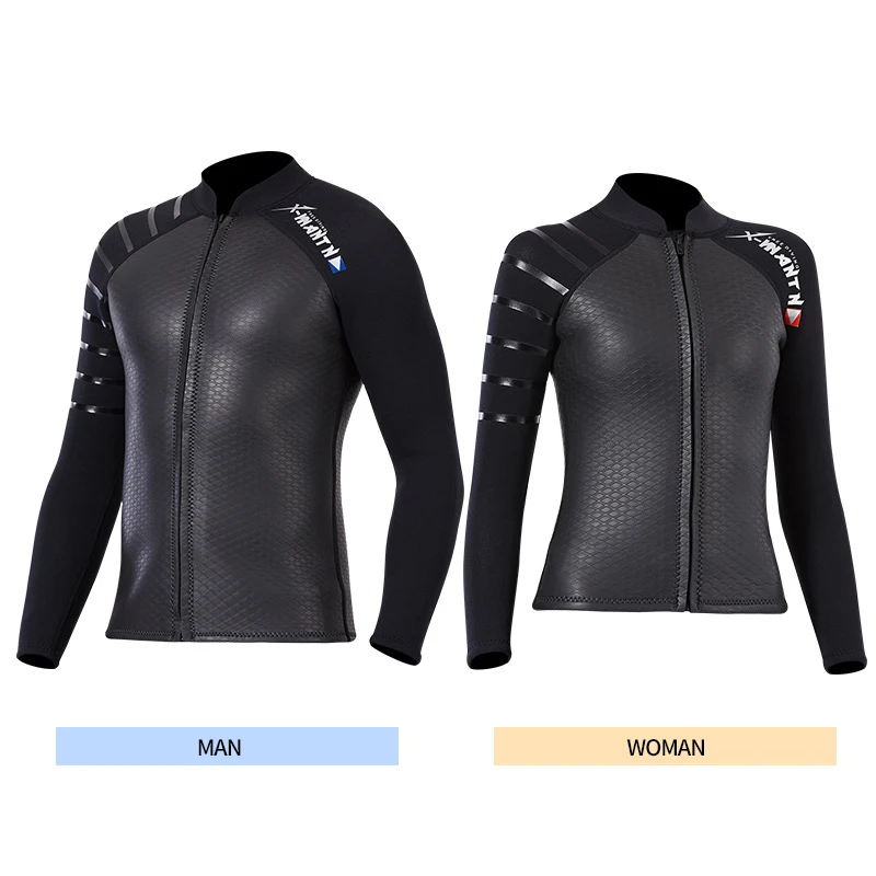 Гидрокостюм для дайвинга 3 мм куртки мужские и женские купальники Неопреновая