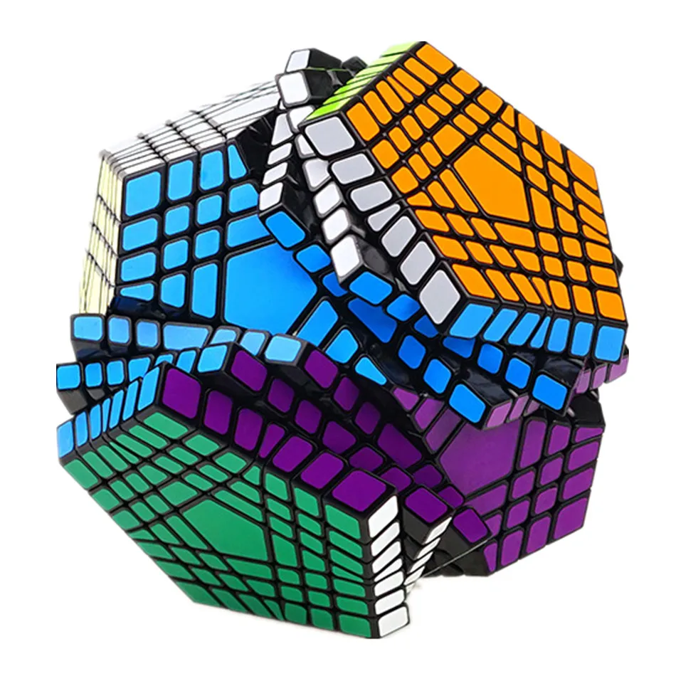 Кубик Рубика ShengShou Teraminx Cube 7x7 Wumofang 7x7x7 Magic Профессиональный 7 слоев додекаэдра Megaminx