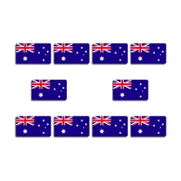 10pcs australia flag brooch large flag badge acrylic lapel pin for backpacks hat shirt jeans coat patriotic trinkets