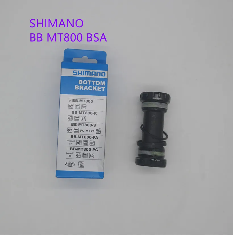 Фото Shimano DEORE XT seriis MT800 soporte фицированный SM BB Hollowtech II MTB 68/73 мм M6000 M7000 M8000|Каретки| |