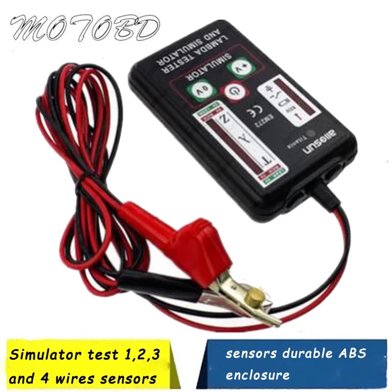 Новый автомобильный тестер EM272 для автомобиля Lambda и симулятор использования 1 2 3 4