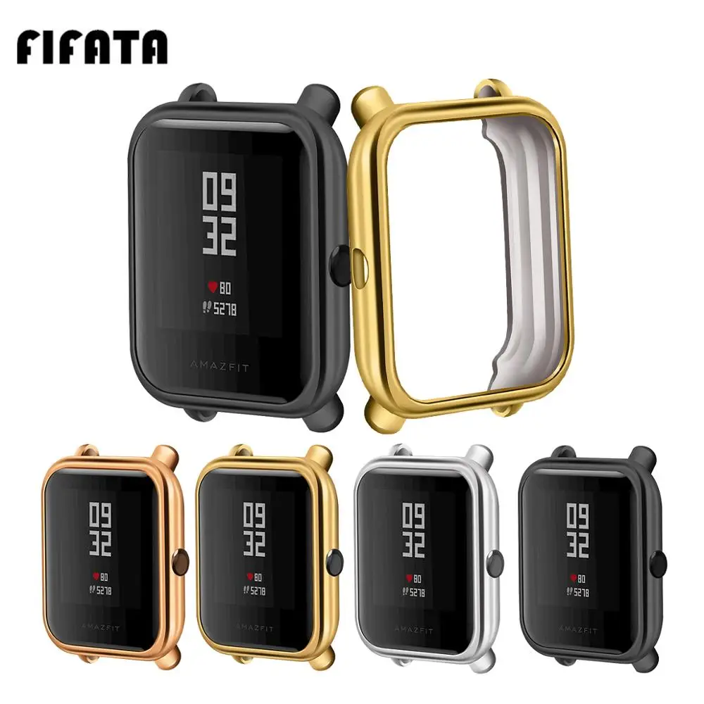 Силиконовый защитный чехол для смарт часов Xiaomi Huami Amazfit Bip/Bip Lite|Смарт-аксессуары| |