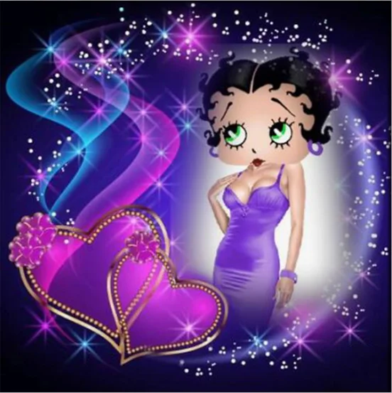

betty boop birthday party photo background photography backdrops quality vinyl