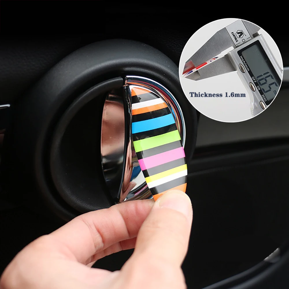 Подходит для BMW mini cooper R56/R55/R60 декоративные наклейки на дверную ручку 3D пластырь из