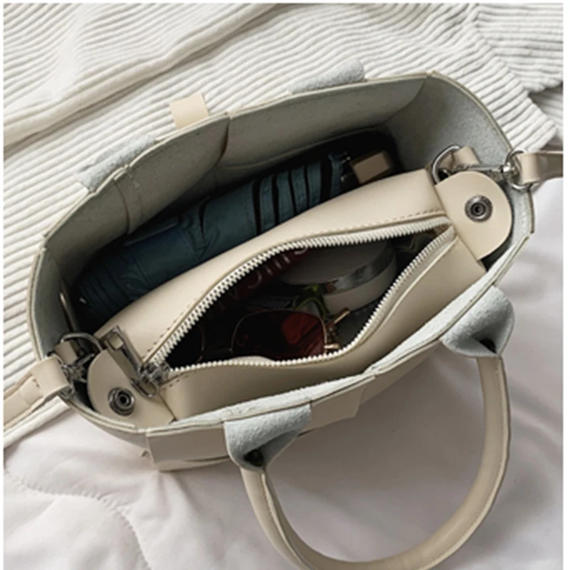 

2021 Women Bags Handbags Top Handle Bags for Women Designer Pu Leather Composite Bag Fashion Shoulder Bags Luxury Messenger Bags