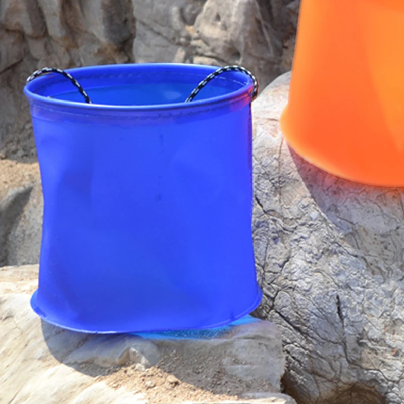 Складное рыболовное ведро устойчивое к разрыву инструменты для хранения удобные