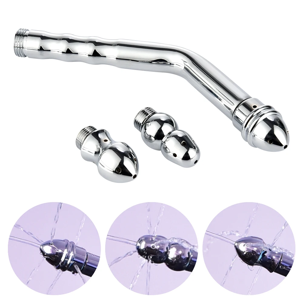 Смеситель для биде с 3 насадками клизма Анальный Душ товары уборки ванной туалета