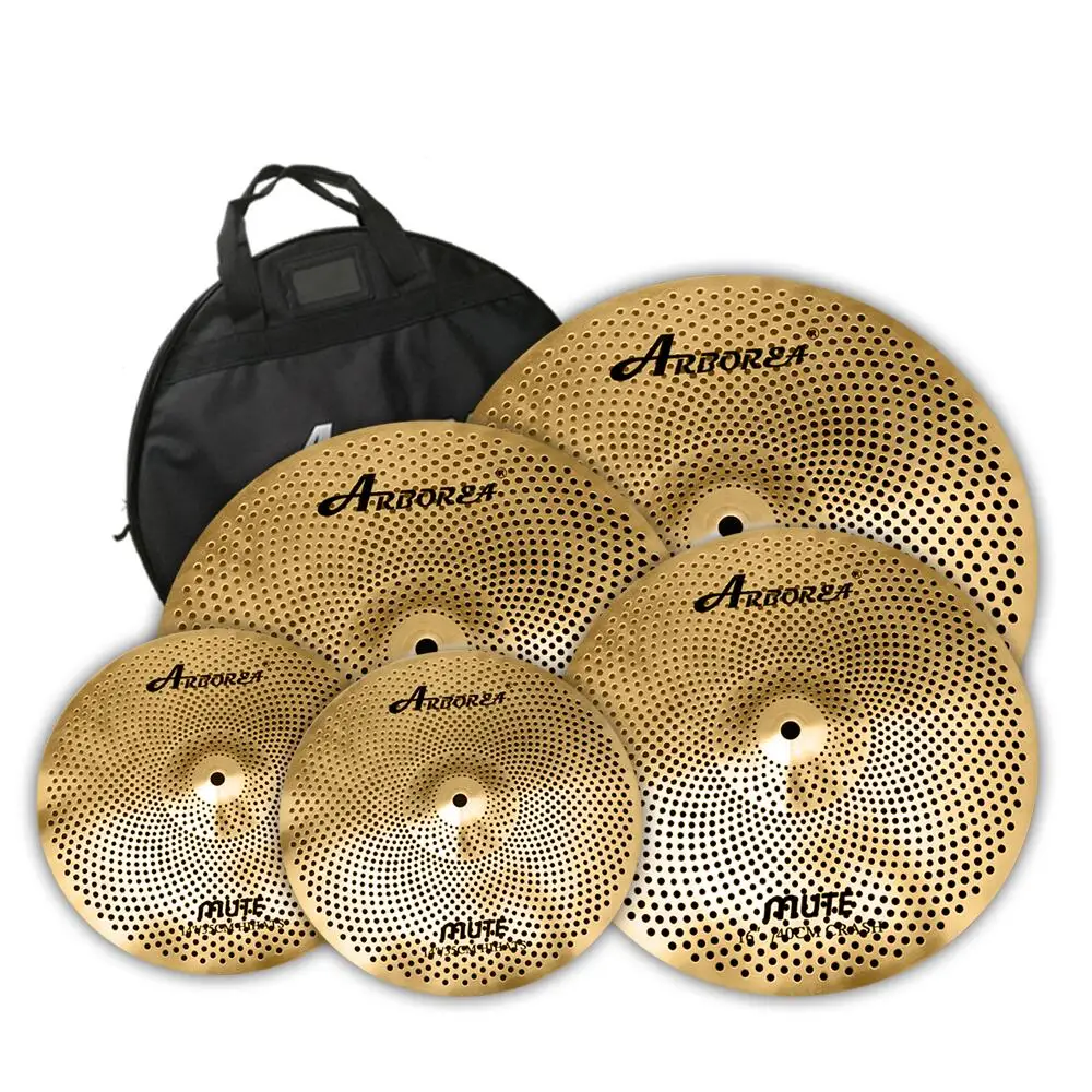 Набор тарелок Arborea Golden Mute 14 ''H + 16'' C 18 'ɼ 20'' R |