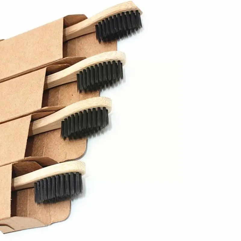 

Adult Bamboo Toothbrushes Soft Bristles Eco-friendly Toothbrushes Teeth Care Whitening Dental Oral Soft Charcoal Bamboo K4M9