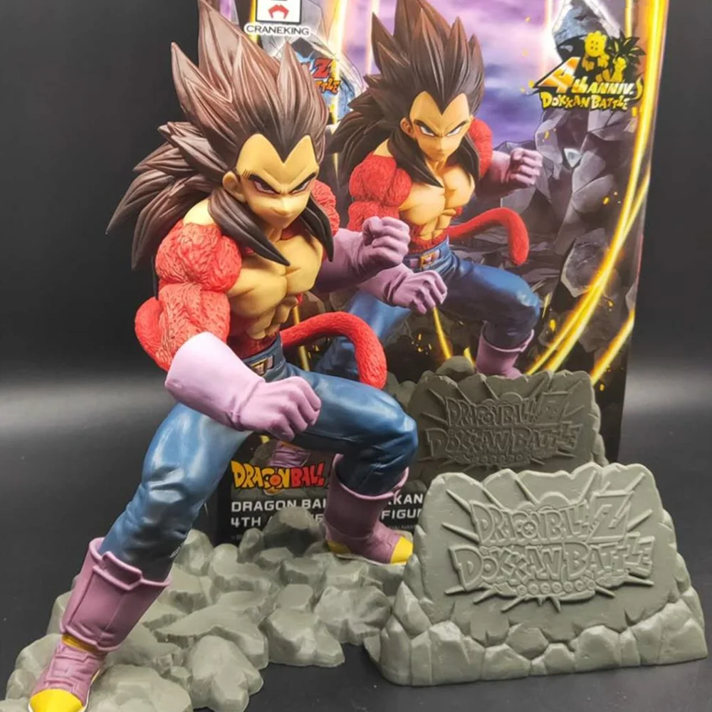 

Bandai Аниме Dragon Ball Z Вегета супер сайян 4 фигурки GT ПВХ модель игрушки Дети Figma Коллекционная кукла Вегета фигурка